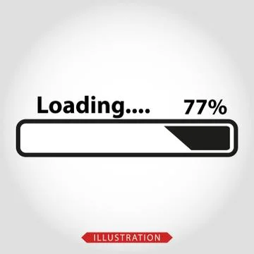 Loading vector icon. Loading style sign for mobile concept and web design. Do Stock Illustration