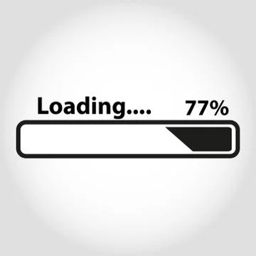 Loading vector icon. Loading style sign for mobile concept and web design. Do Stock Illustration