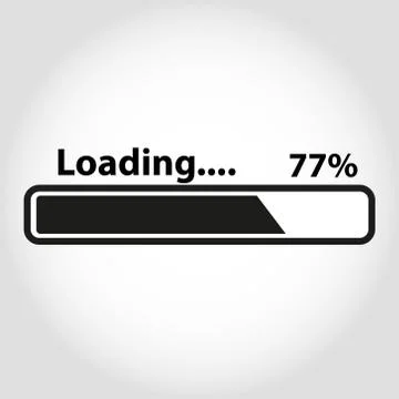 Loading vector icon. Loading style sign for mobile concept and web design. Do Stock Illustration