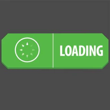 Loading Web Button Stock Illustration