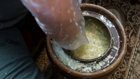 Loading of winter cabbage Stock Footage 107778159