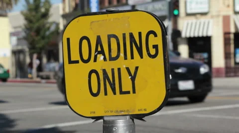 Loading Zone 01 HD Stock Footage