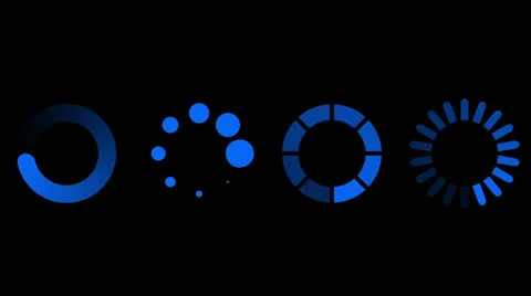 Loadings Icon Set HD 動画素材 25456917