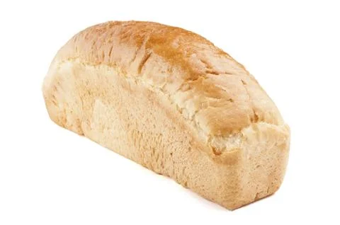 Loaf of bread baking delicious isolated Stock Photos
