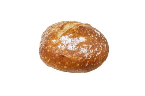 A loaf bread isolated on white background Stock Photos