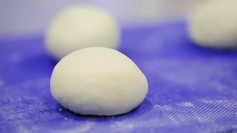 Loaf of bread on the production line in the bakery Stock Footage 106550725