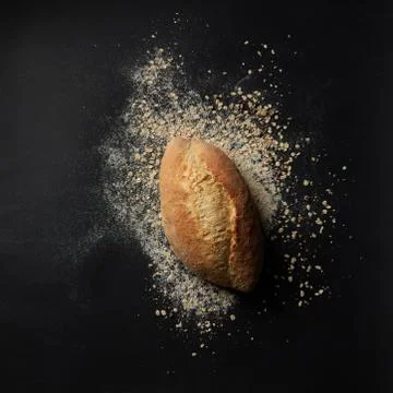 Loaf of fresh bread Stock-Fotos