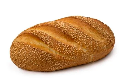 Loaf of  fresh wheat  bread Stock Photos