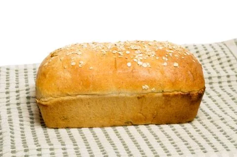 Loaf of homemade bread Stock Photos