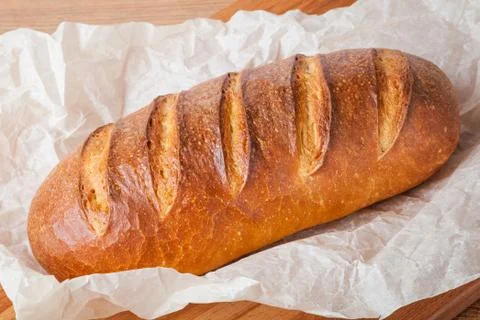 Loaf Of Homemade Bread Stock Photos