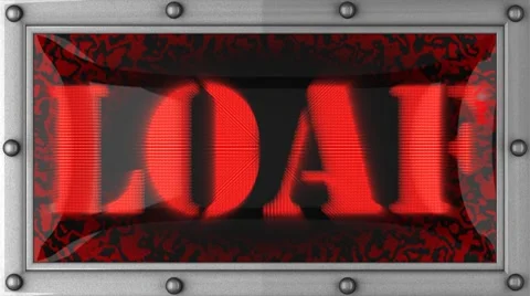 Loaf on led Stock Footage 8759699