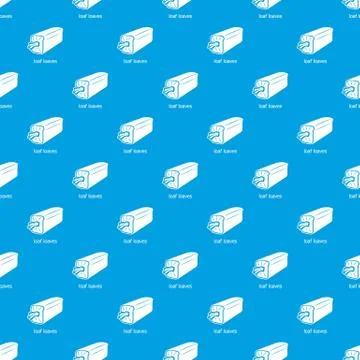 Loaf loaves pattern vector seamless blue Stockillustratie