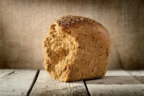 Loaf of rye bread Stock Photos