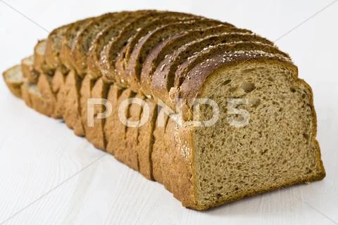 Loaf of rye bread Stock Photos