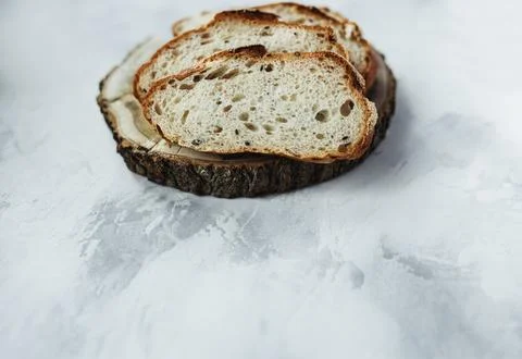 Loaf of sliced bread Stockfoto's