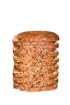 Loaf of wheat bread Stock Photos