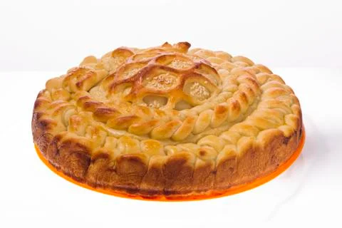 Loaf of white bread Stock Photos