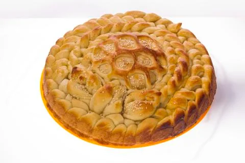 Loaf of white bread Stock Photos