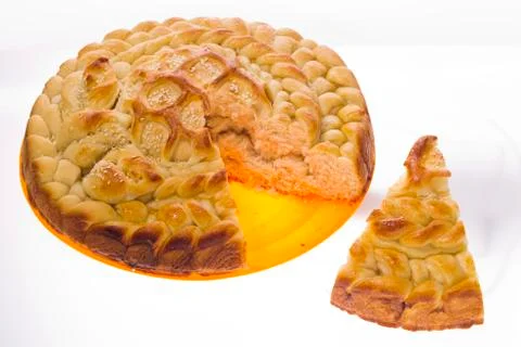 Loaf of white bread Stock Photos