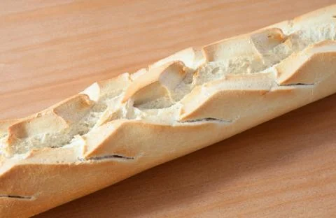 Loaf of white bread Stock Photos