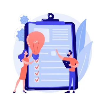 Loan agreement vector concept metaphor Stock Illustration