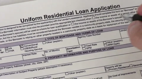 Loan application - HD 스톡 동영상 5424557