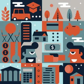 Loan Concept Stock-Illustration