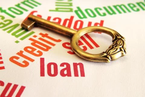 Loan concept Foto stock