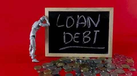 Loan Debt Concept Stock Photos