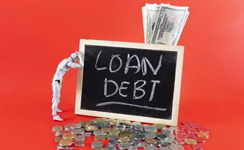 Loan Debt Concept Stock Photos