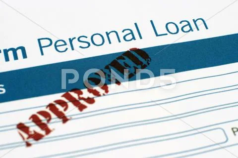 Loan form Stock Photos