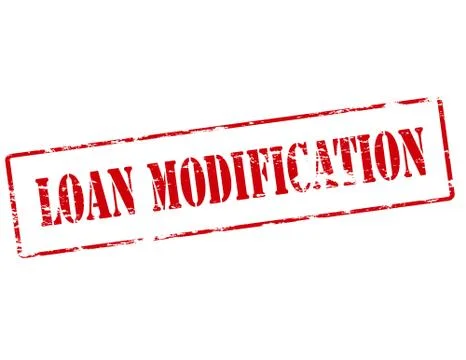 Loan modification Stock Illustration