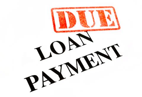 Loan Payment Due. Stock Photos