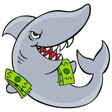 Loan shark Stock Illustration