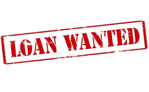 Loan wanted Stock Illustration