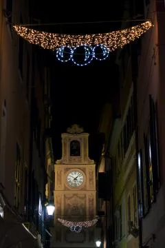 Loano night Stock Photos