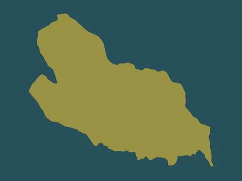 Lobaye, Central African Republic. Solid color shape Stock Illustration