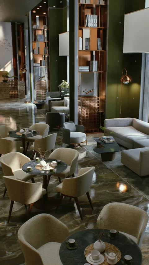 Lobby 1 Stock Footage 317535636