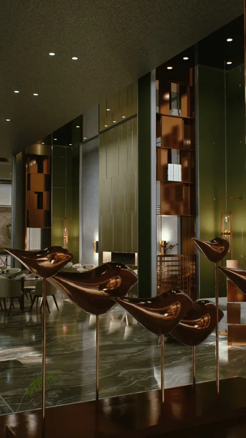 Lobby 7 Stock Footage 317535654