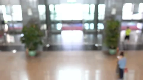 The lobby of the building. Stock Footage 134958224
