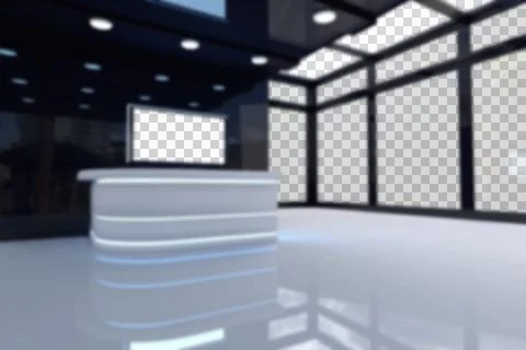 Lobby interior Stock Illustration