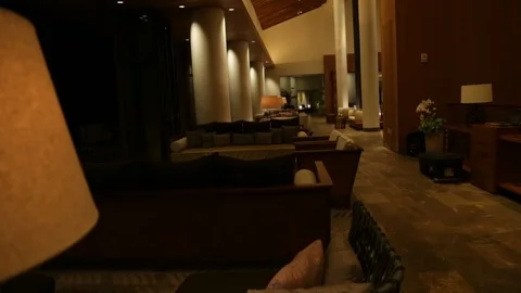 Lobby Lamp Stock Footage 105339442