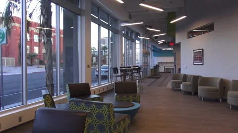 Lobby, waiting area, hall Stock Footage 41532998