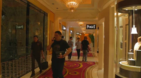 The lobby at the wynn encore macau Vidéo 39130791