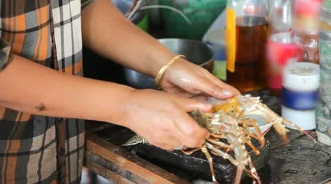Lobster cooking 스톡 동영상 11133507