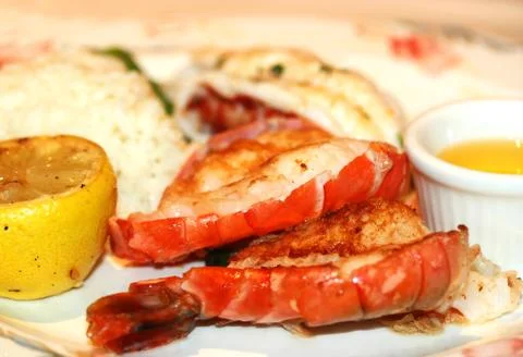 Lobster Dinner Stock Photos