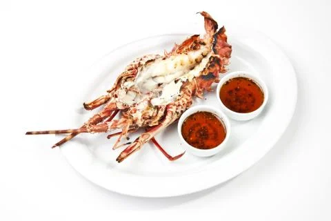 Lobster grill Foto stock