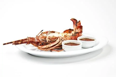 Lobster grill Foto stock
