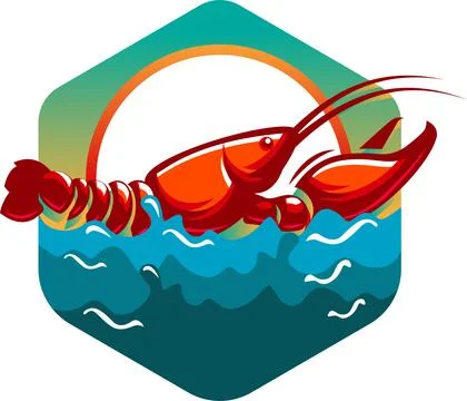 Lobster Logo Stock Illustration