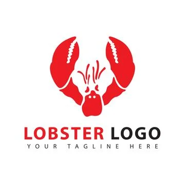 Lobster logo Stock Illustration